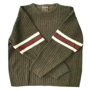 John Rich Bros Woolrich Wool Varsity Sweater XL